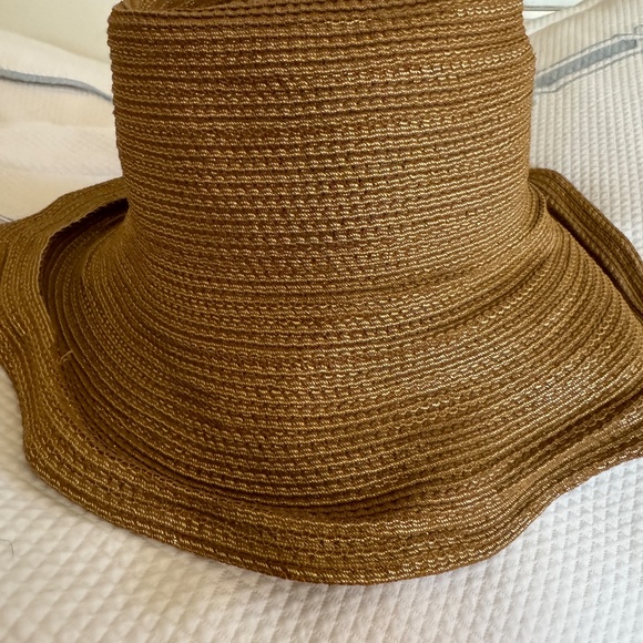 Vintage Jaques Le Corre Gold Hat - Made In Paris! Packable  display picture 3